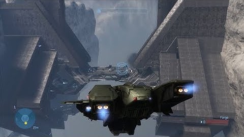Halo 3 - Flying the Pelican on Narrows | Forge Mods