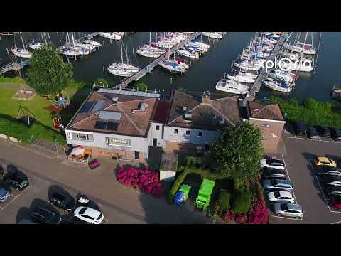 Jachthaven Andijk, Netherlands 2019.07 aerial video