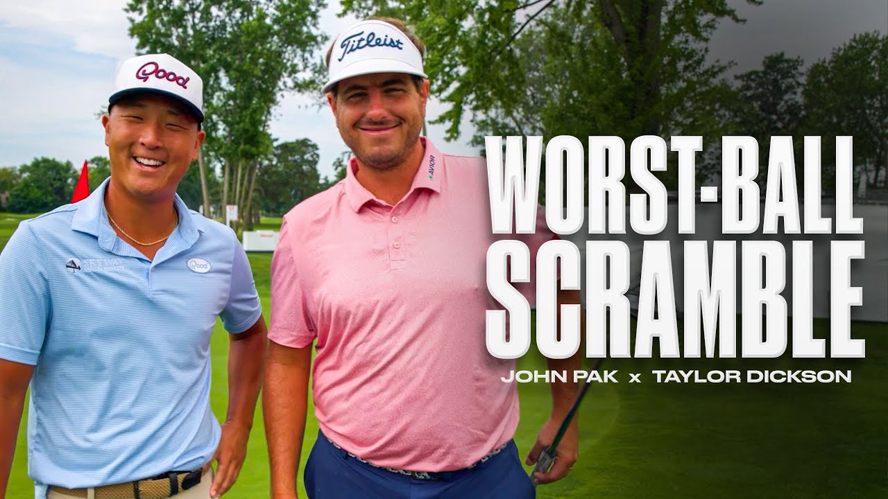 Worst-ball scramble challenge with PGA TOUR rookies | Episode 3 | Rocket Rookies Classic