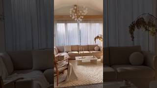Living room glow up🤍 #HomeDecorShorts #LivingRoomMakeover #CozyLivingRoom #HomeInspo #ViralHomeDecor