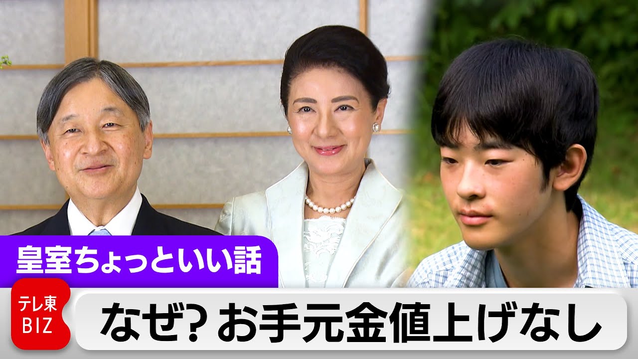 【速報解説】なぜ？天皇ご一家・皇族の生活費値上げ見送りの理由【皇室ちょっといい話】(234)