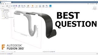 Best Questions & Answers  —  Fusion 360 Tutorial  — #LarsLive 197