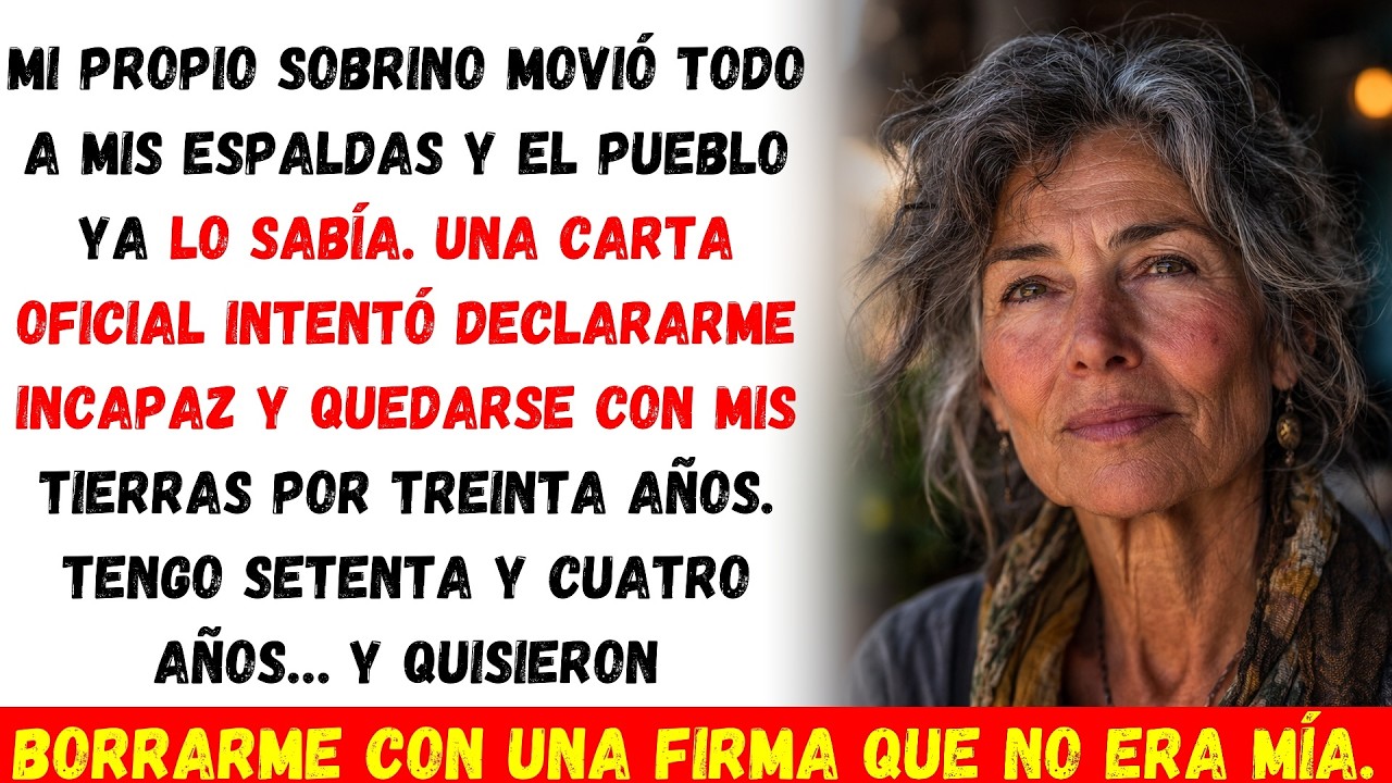 No me enteré por mi sobrino: la carta que intentó borrarme a los 74 años