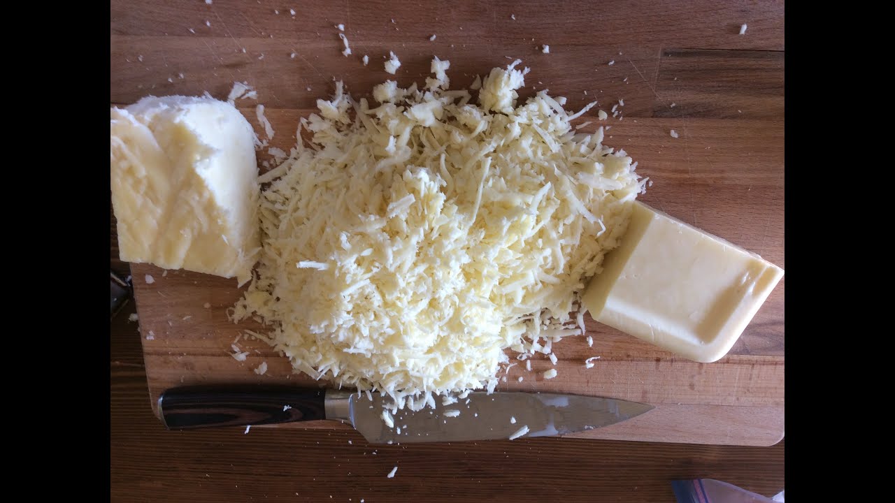 How to Easily Shred Homemade Mozzarella. - YouTube