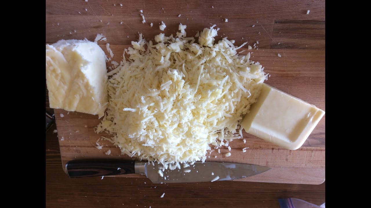 How To Easily Shred Homemade Mozzarella.