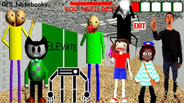 BBRMS: Kickstarter map 1 (Baldi Basics MOD)