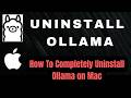 How to Uninstall Ollama on Mac (MacOS / Mac M1 / M2 / M3 / M4 Pro)