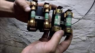 How to large cartridge fuse to small cartridge fuse