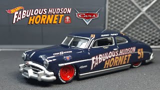 Doc Hudson (CARS Movie) Hudson Hornet Hotwheels Custom Diecast