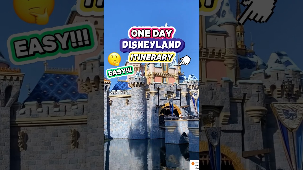 Only 1 DAY @ Disneyland?! 😮🏰 (EASY Itinerary Planning & Tips to Follow)