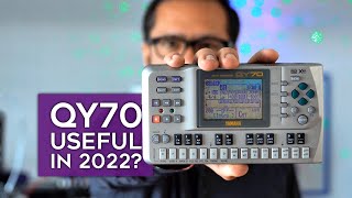 Yamaha QY70 - battery powered mini synth workstation