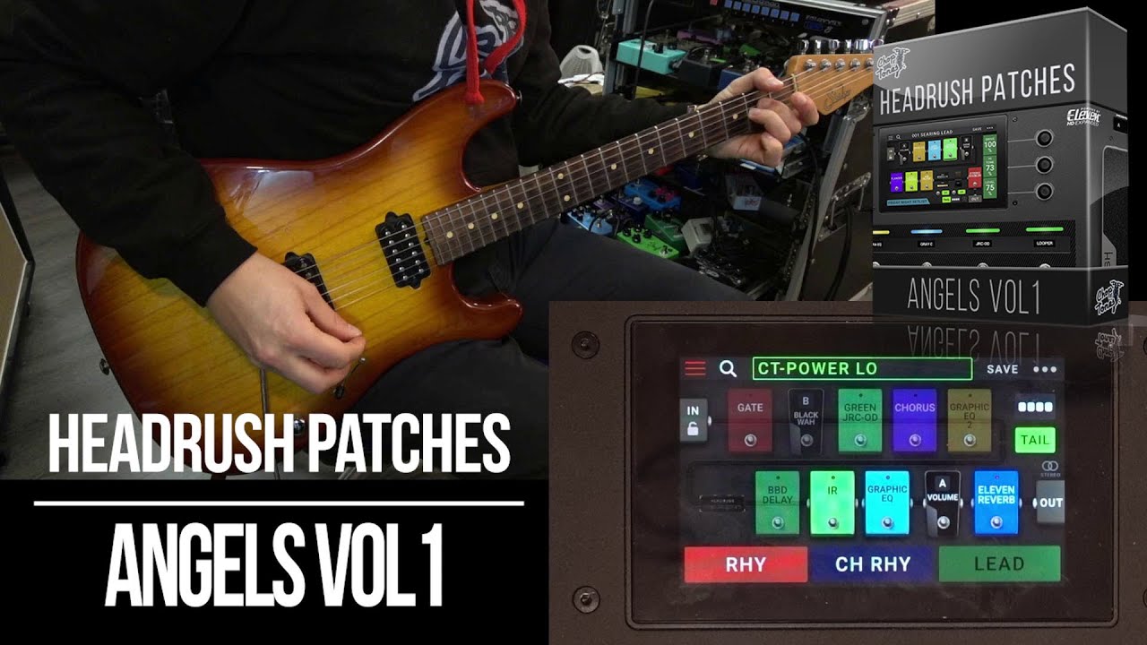 Headrush Pedalboard / Gigboard / MX5 Patches | Angels vol1