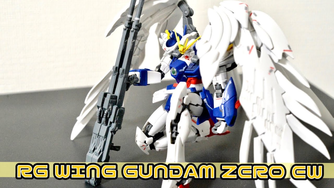 初心者 Rg ウイングガンダムゼロewをスミ入れとつや消しだけで制作し写真を撮ってみた ガンプラ復帰 最後に写真があります Nikondf Ai Micro Nikkor 55mm F 3 5 Youtube