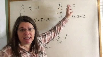 Alg. 2: Unit 11 Lesson 6:  Solving Sigma Notation Problems