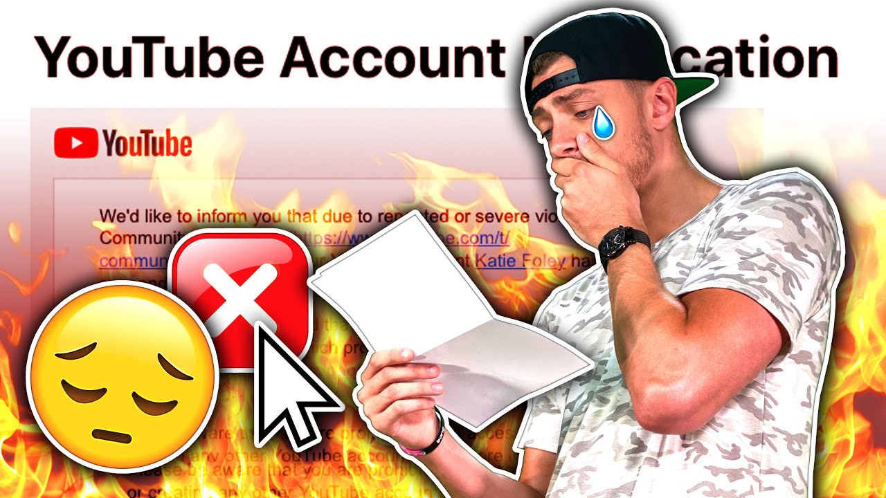 YOUTUBE IS TERMINATING MY CHANNEL... - YouTube