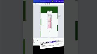 Canva animation hacks for perfume brand |scrolling animation using Canva| #canvatips
