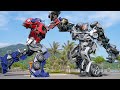 Transformers the last knight  optimus prime vs megatron  paramount pictures