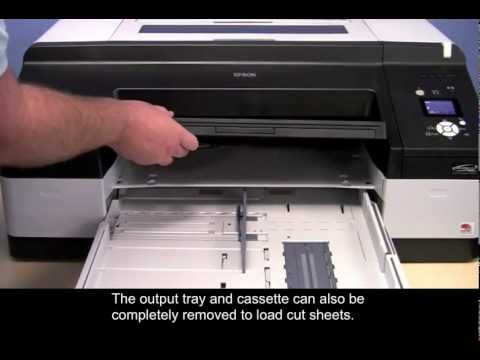 Epson Stylus Pro 4900 - Loading Paper