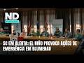 Blumenau ativa plano de emergência para enfrentar chuvas do El Niño