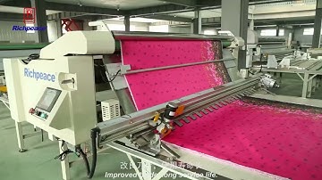 Richpeace Automatic Hometextile Spreading Machine.