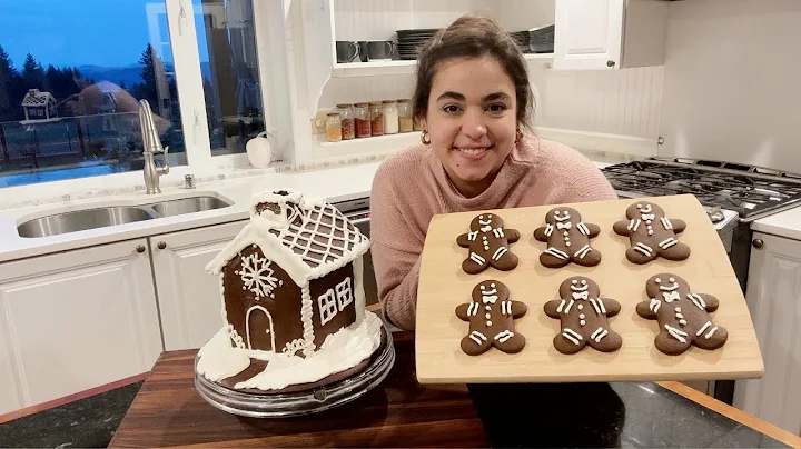 It's EASIER than you might think! Making and Constructing a Ginger Bread House Start to Finish!