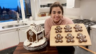 It's EASIER than you might think! Making and Constructing a Ginger Bread House Start to Finish!