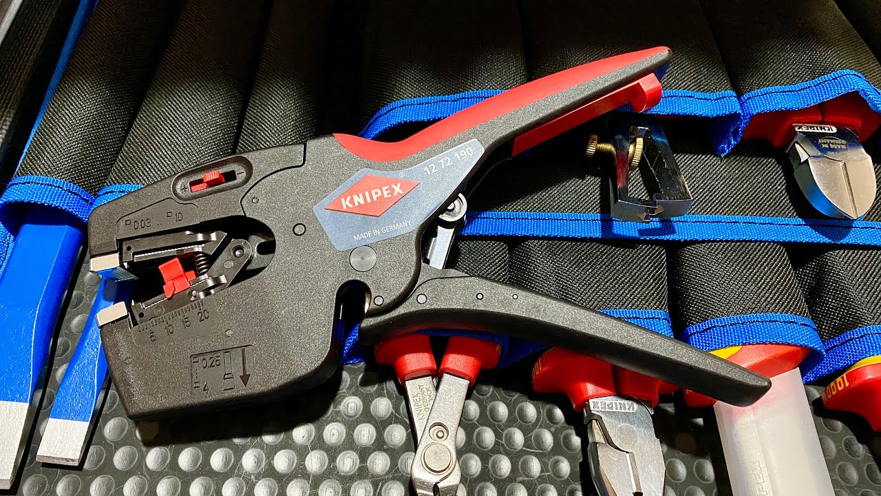 Knipex 12 72 190 NexStrip scula multifunctionala - YouTube