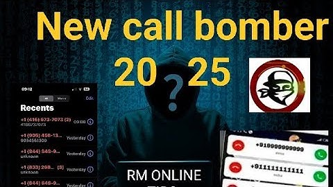 New call bomber 2025//#callbomber#smsbomber#newcallbomber2025@rmonlinetips