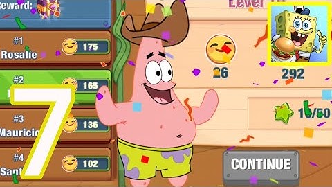 SpongeBob: Krusty Cook-Off - Gameplay Walkthrough Part 7 (iOS, Android)