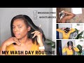 MY MOISTURIZING WASH DAY ROUTINE| RELAXED HAIR| SAMMI NU