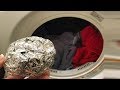 Put Silver Foil In Washing Machine And You'll Be Amazed With What Happens Next