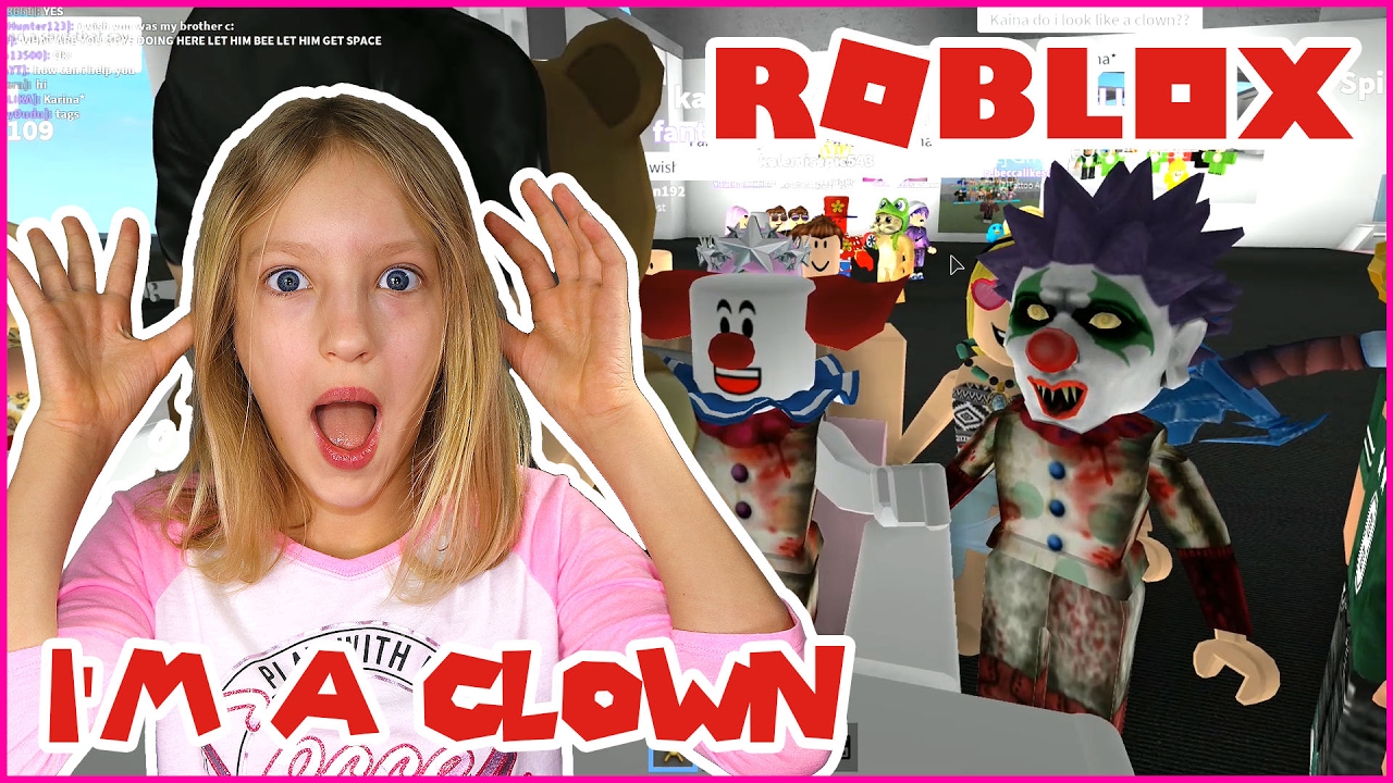 I Look Like A Clown Roblox Boho Salon V3 Youtube - karinaomg roblox flood escape
