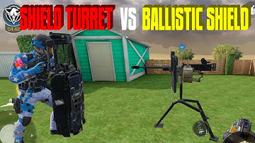 SHIELD TURRET VS BALLISTIC SHIELD IN CALL OF DUTY MOBILE