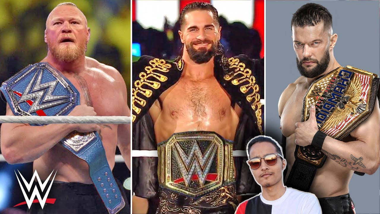 New WWE Champions for 2021/2022 - Brock Lesnar Universal Champion, Seth  Rollins WWE Champion & More - YouTube