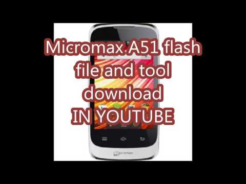 micromax a51 bolt flash file micromax a51 bolt flash file