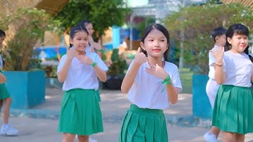Liên đội Trường Tiểu học Phú Hoà 3 - FlashMob, chủ đề “Cùng KUN khoẻ mạnh mỗi ngày”