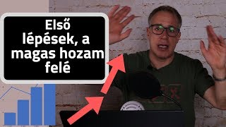 Első lépések, a magas hozam felé. Kezdő tőzsdei útmutató.