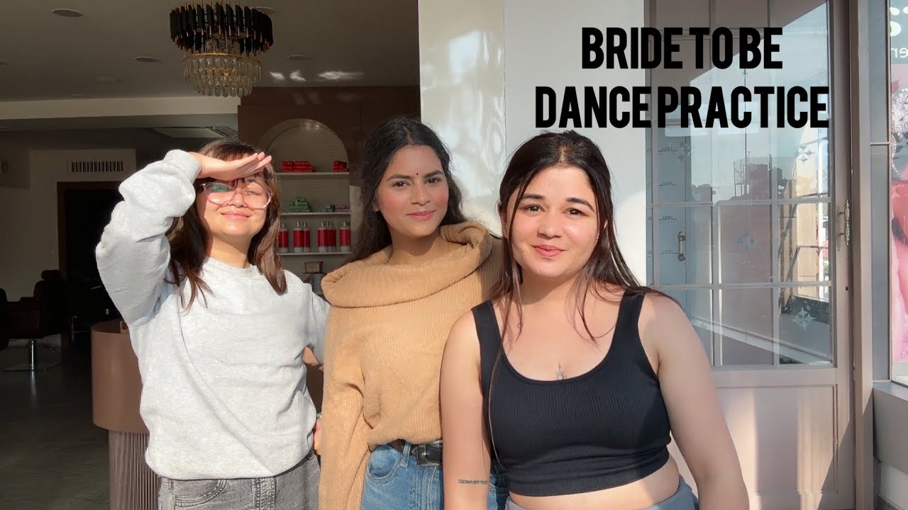 Shaadi Dance Prep + Salon Journey | A Day in My Life as a Bride & Entrepreneur 💕”