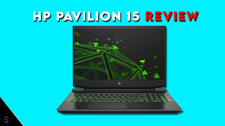 Laptop hp pavilion gaming 15 review