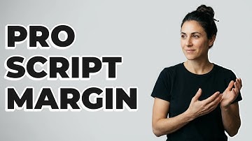 What Bottom Margin Is Expected On A Professional Script?