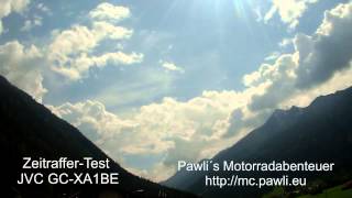 Zeitraffertest JVC GC-XA1