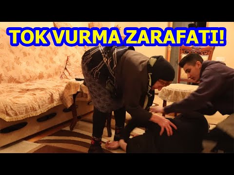 NƏNƏYƏ TOK VURMA ZARAFATI! (Ağladı)