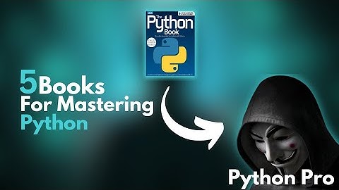 Master Python With These 5 Books.