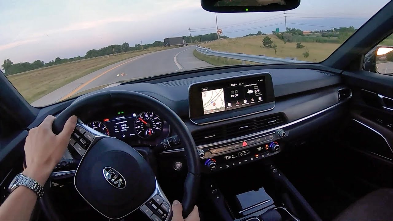 Kia Telluride Sx Awd Pov Test Drive Binaural Audio Youtube