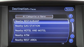 2015 Infiniti Q60 - Navigation System Overview (if so equipped)