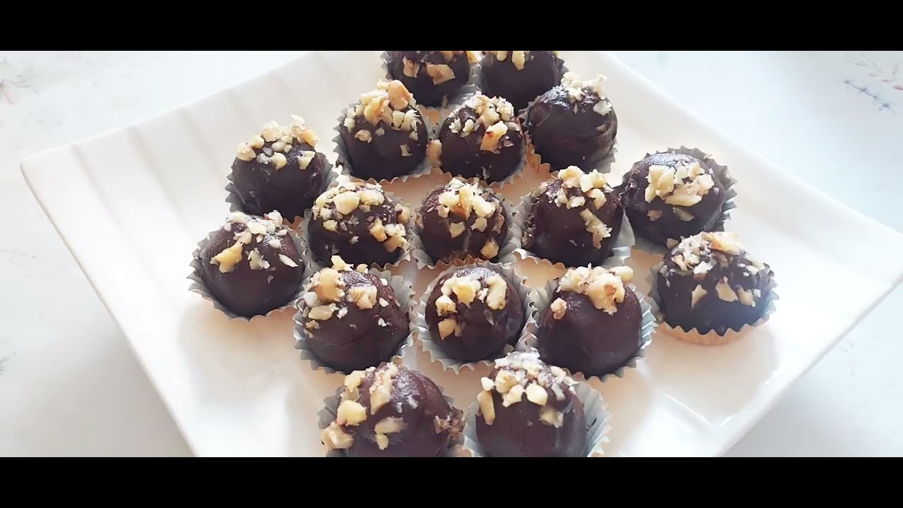 Веганские конфеты без сахара 271 #otiliadumirescu #vegan