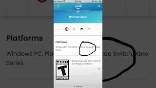 Mistake? Or Real, and actually going to happen? Gotham Knights Switch ESRB rating