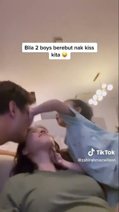 Comelnya Gelagat Aiman Hakim & Anak Rebut Nak Cium Zahirah Macwilson!