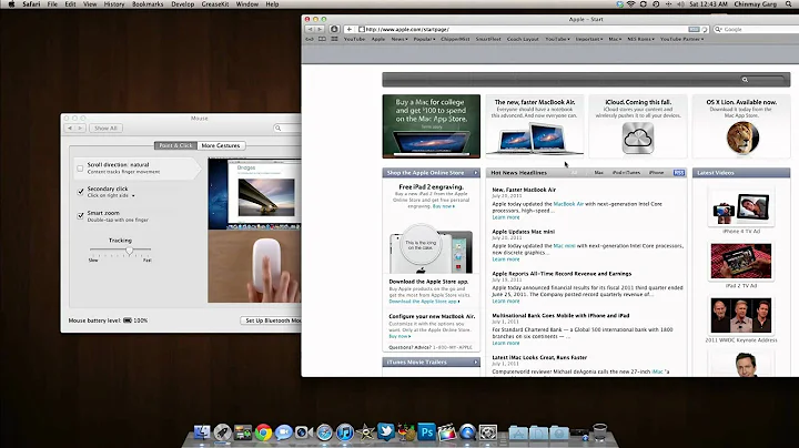 Remove Natural Scrolling on Mac OS X Lion