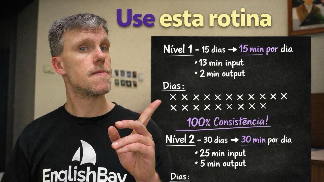 Domine qualquer idioma crie sua rotina diária
